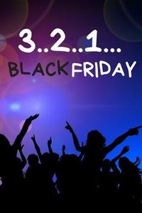 Cover image for Notebook: Black Friday: Plan your purchases and save money during this amazing sales. - Black Friday, amazon discount, flash sale - sales, promotion - Pretty notebook, planner daily, planner for women, chick lit