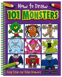 Cover image for How to Draw 101 Monsters