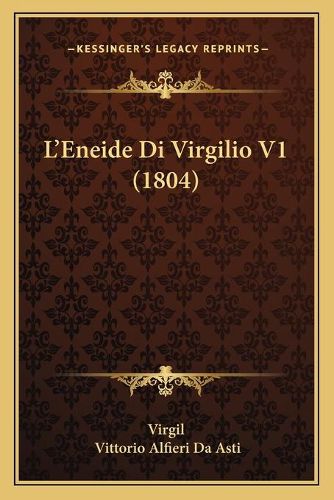 Cover image for L'Eneide Di Virgilio V1 (1804)