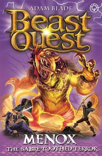 Cover image for Beast Quest: Menox the Sabre-Toothed Terror: Series 22 Book 1