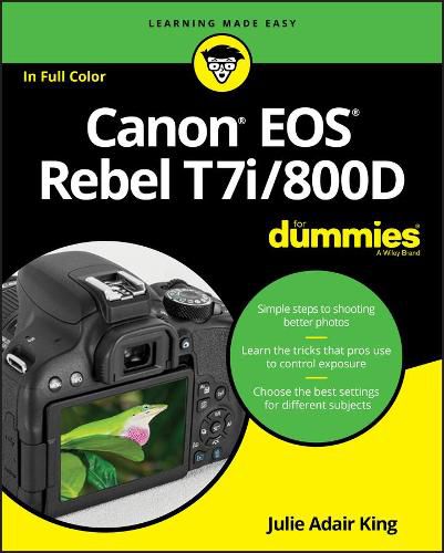 Cover image for Canon EOS Rebel T7i/800D For Dummies