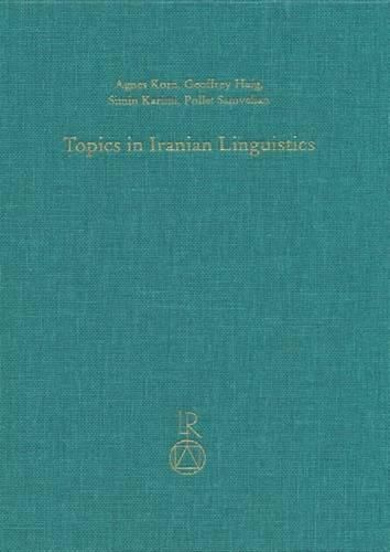 Topics in Iranian Linguistics