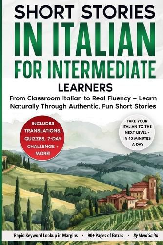 Cover image for Short Stories in Italian For Intermediate Learners