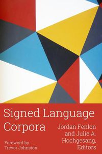 Cover image for Signed Language Corpora: Volume 25