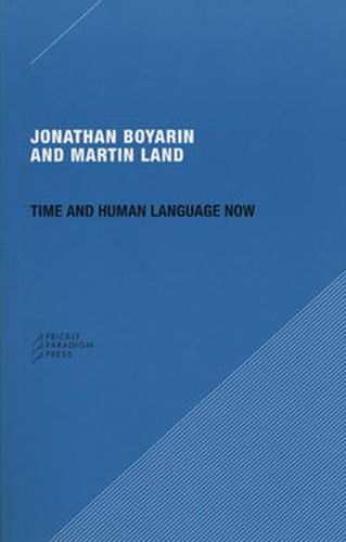 Cover image for Time and Human Language Now