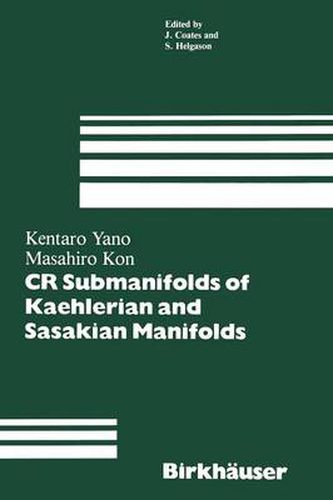 Cover image for CR Submanifolds of Kaehlerian and Sasakian Manifolds