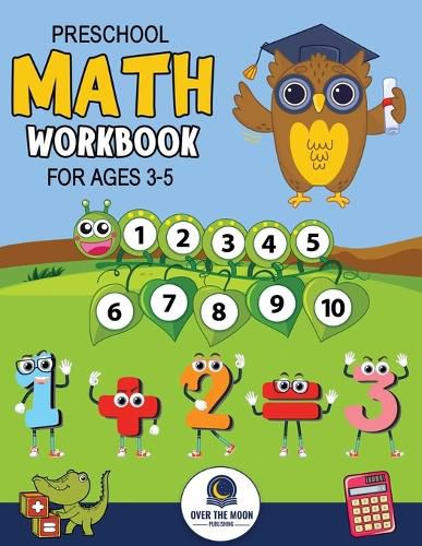 Cover image for Preschool Math Workbook for Kids Ages 3-5