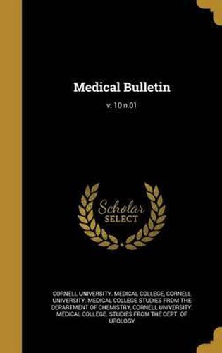 Cover image for Medical Bulletin; V. 10 N.01