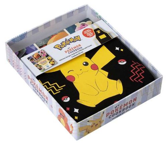 My Pokemon Cookbook Gift Set [Apron]: Delicious Recipes Inspired by Pikachu and Friends