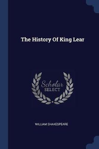 Cover image for The History of King Lear