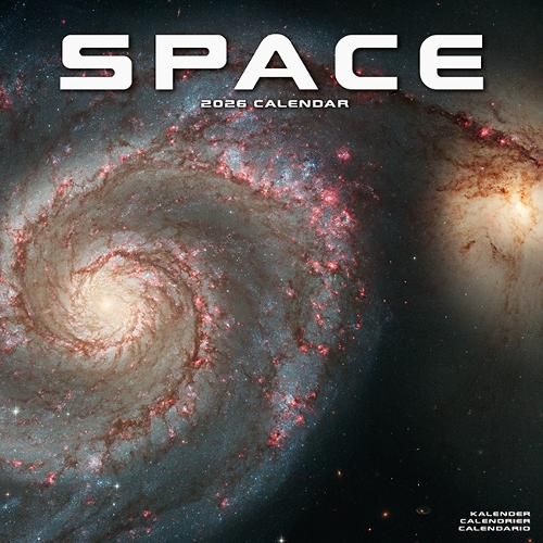 Cover image for Space Calendar 2026 Square Wall Calendar - 16 Month