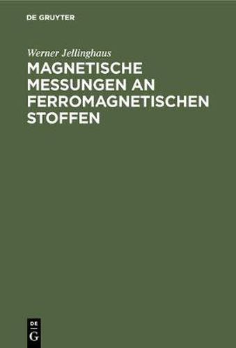 Cover image for Magnetische Messungen an ferromagnetischen Stoffen