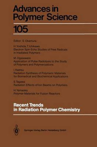 Cover image for Recent Trends in Radiation Polymer Chemistry