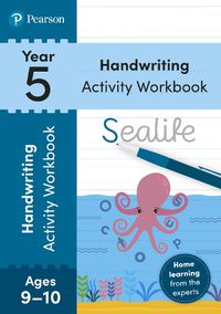 Cover image for Pearson Learn at Home Handwriting Activity Workbook Year 5