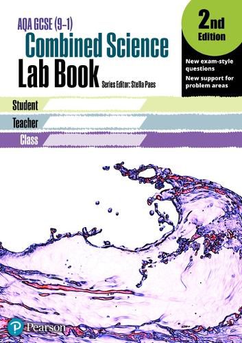 Cover image for AQA GCSE Combined Science Lab Book, 2nd Edition: KS3 Lab Book Gen 1