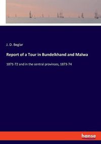 Cover image for Report of a Tour in Bundelkhand and Malwa: 1871-72 and in the central provinces, 1873-74