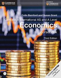 Cover image for Cambridge International AS and A Level Economics Coursebook with CD-ROM