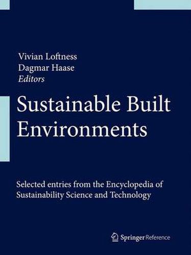 Cover image for Sustainable Built Environments