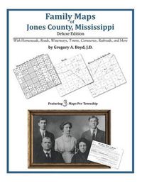 Cover image for Family Maps of Jones County, Mississippi