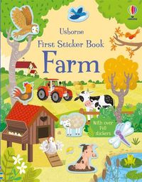 Cover image for First Sticker Book Farm