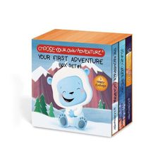 Cover image for Choose Your Own Adventure 3-Book Board Book Boxed Set #1 (the Abominable Snowman, Journey Under the Sea, Space and Beyond)