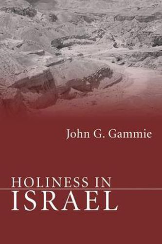 Cover image for Holiness in Israel