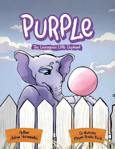 Cover image for Purple The Courageous Little Elephant