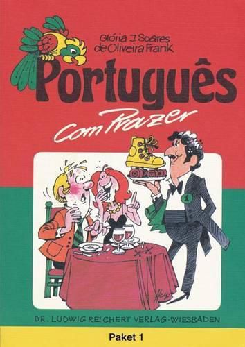 Cover image for Portugues Com Prazer. Paket Teil 1: Paket Lehrbuch, Schlussel Und Kassette