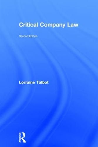 Cover image for Critical Company Law