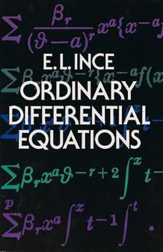 Cover image for Ordinary Differential Equations