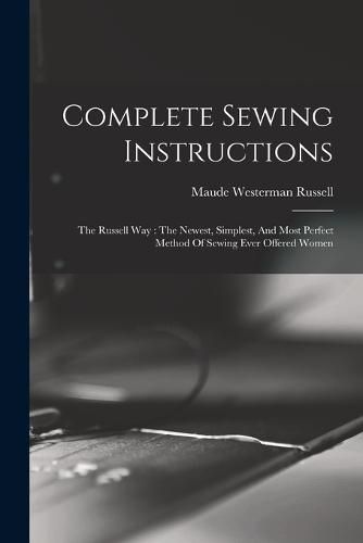 Cover image for Complete Sewing Instructions