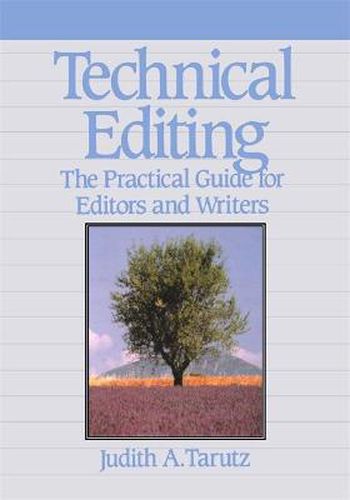 Cover image for Technical Editing: The Practical Guide for Editors and Writers