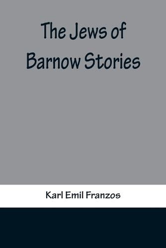 Cover image for The Jews of Barnow: Stories