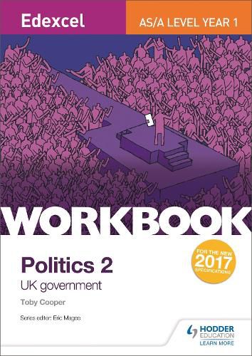 Cover image for Edexcel AS/A-level Politics Workbook 2: UK Government