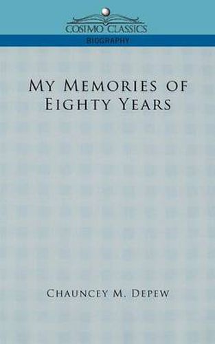 Cover image for My Memories of Eighty Years