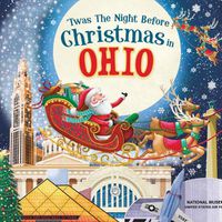 Cover image for 'Twas the Night Before Christmas in Ohio