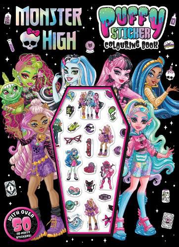 Cover image for Monster High: Puffy Sticker Book (Mattel)