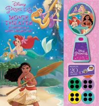Cover image for Disney Princess: Moana, Rapunzel, and Ariel Movie Theater Storybook & Movie Projector