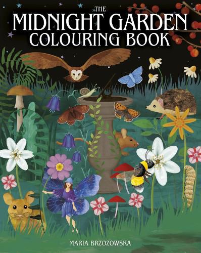 Cover image for The Midnight Garden Colouring Book