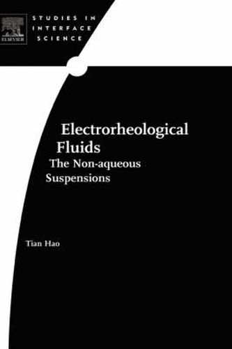 Cover image for Electrorheological Fluids: The Non-aqueous Suspensions