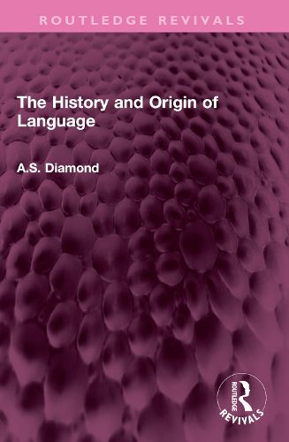 Cover image for The History and Origin of Language
