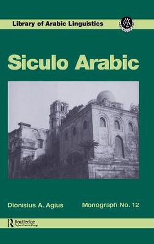 Cover image for Siculo Arabic