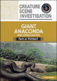 Cover image for GIANT ANACONDA AND OTHER CRYPTIDS