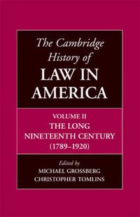 Cover image for The Cambridge History of Law in America