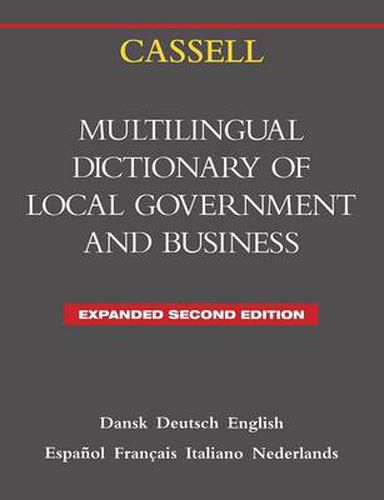 Cover image for Cassell Multilingual Dictionary of Local Government: Second Edition