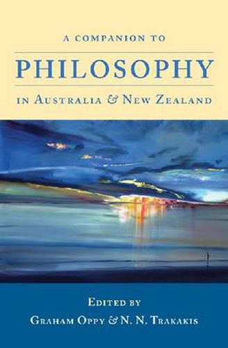 Cover image for A Companion to Philosophy in Australia and New Zealand (First Edition)