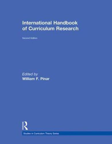 Cover image for International Handbook of Curriculum Research