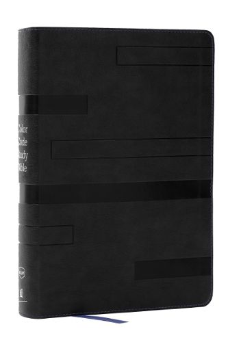 Cover image for Color Code Study Bible, Revealing God's Truth Color by Color (KJV, Black Leathersoft, Red Letter, Thumb Indexed)