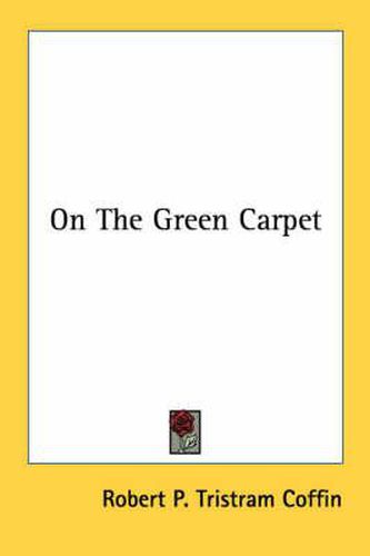 Cover image for On the Green Carpet