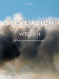 Cover image for Wtc 9/11: For String Quartet and Pre-Recorded Audio - Set of Parts